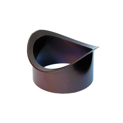 Bocchello in pvc marrone per gronda tipo "milano"