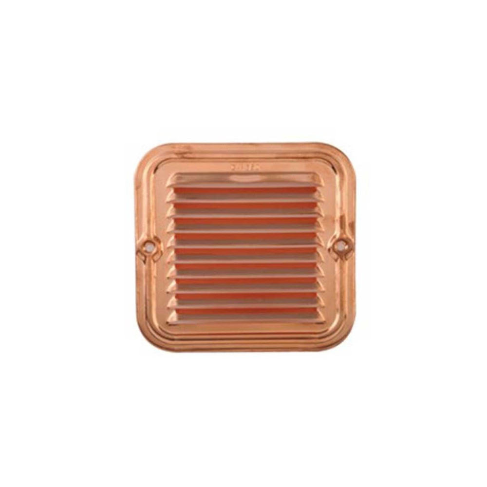 Griglia di aerazione quadrata / rettangolare in rame con retina