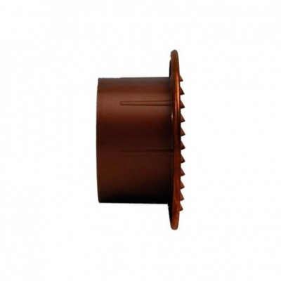 Griglia di aerazione tonda in rame e boccaglio in plastica