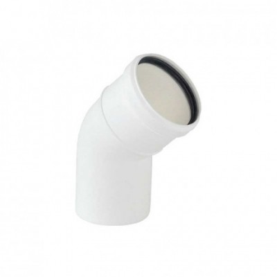 Curva 45°  scarico fumi PPS...