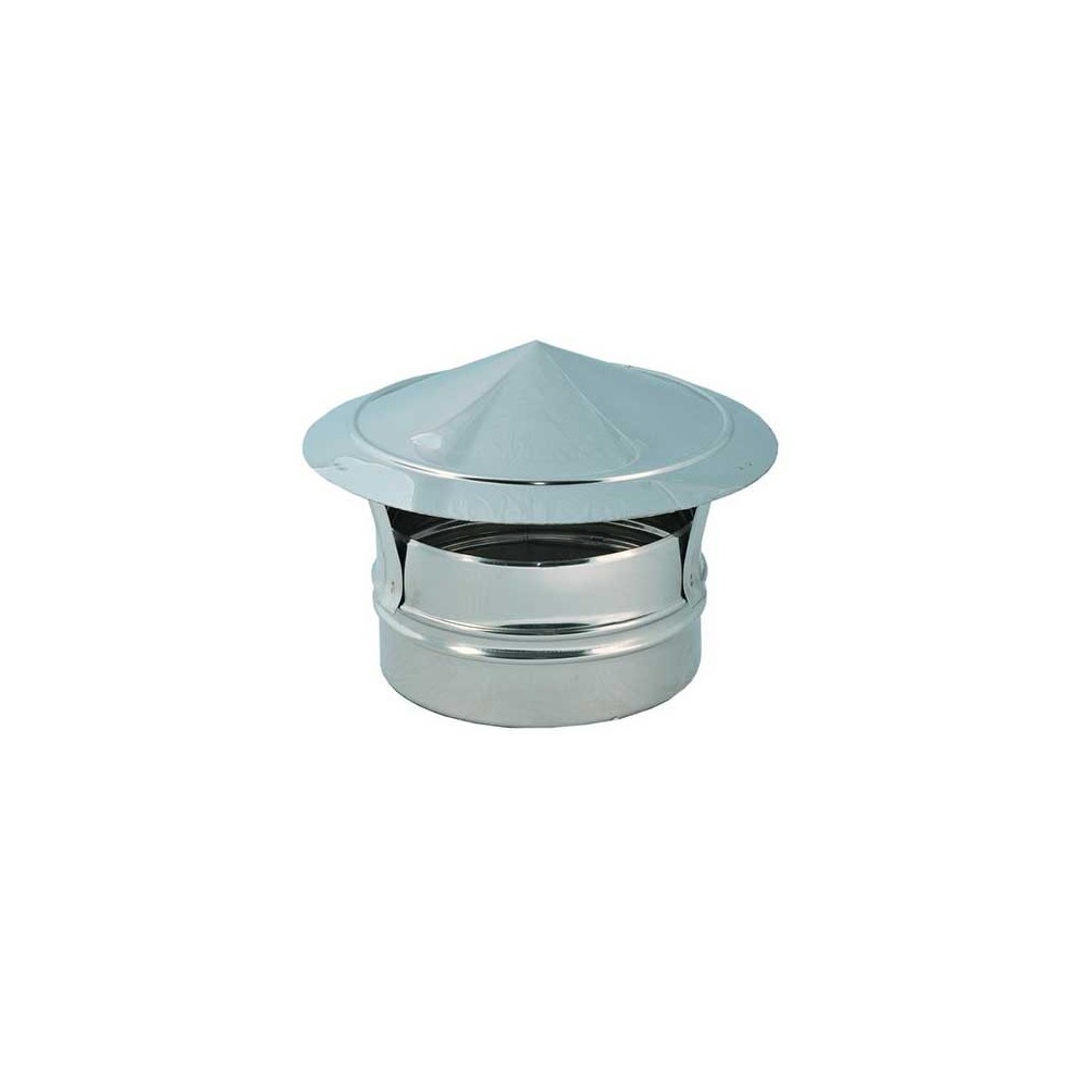 Cappello cinese inox base tonda maschio
