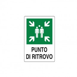 Cartello punto di ritrovo...