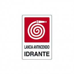 Cartello lancia antincendio...