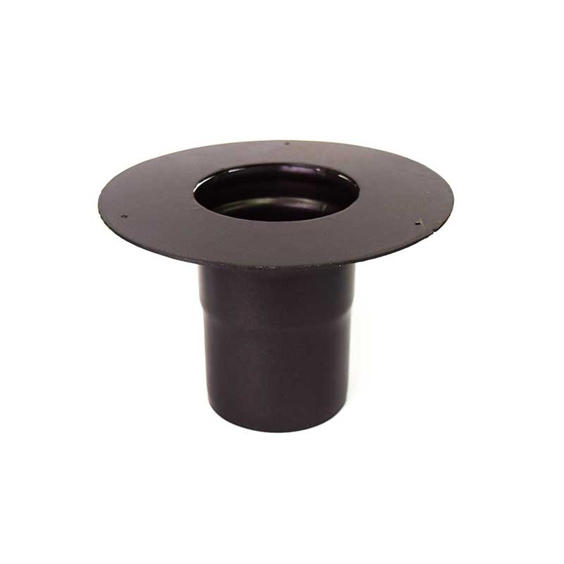 Rosone universale femmina/maschio ø80 serie pellet 1.2 mm acciaio al carbonio verniciato nero