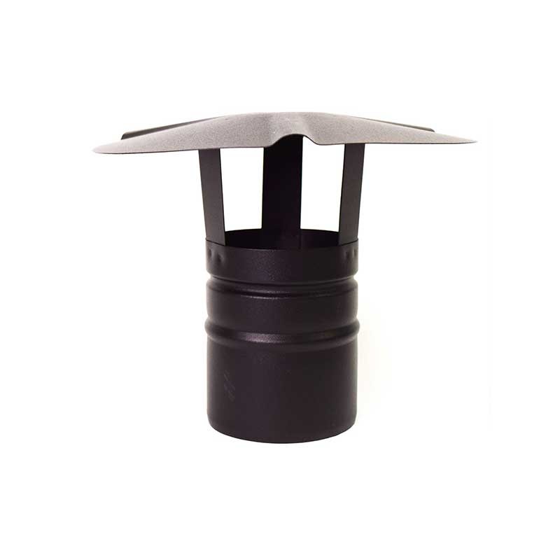 Cappello cinese serie pellet 1,2 mm in acciaio al carbonio verniciato nero