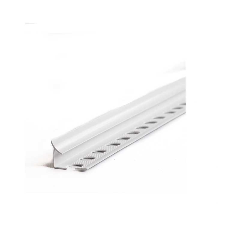 Sguscetta in plastica barra da 2,6 metri bianca