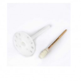 Tassello ad espansione con chiodo in acciaio bianco - confezione 200 pezzi