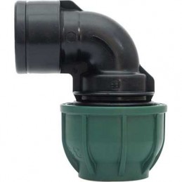 Gomito a 90° a stringere...