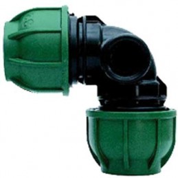 Gomito a 90° a stringere...