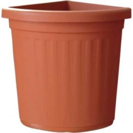 Vaso ad angolo 'creta' cm...