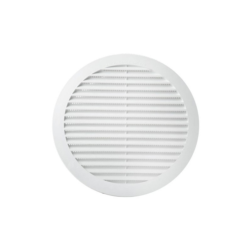 Griglia di aerazione tonda in plastica con molle (abs)