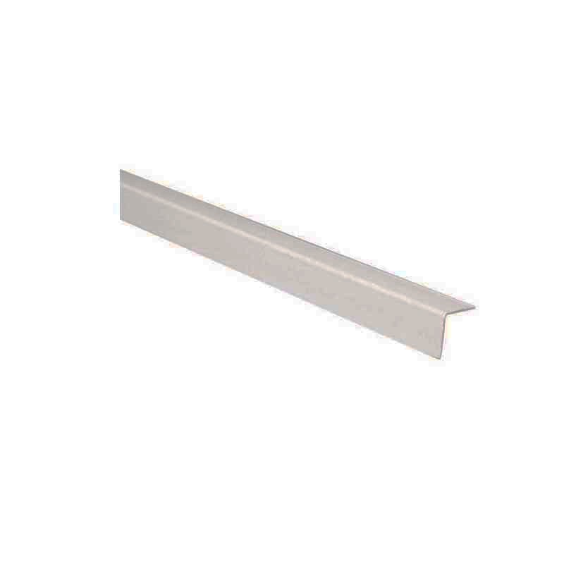 Paraspigolo in plastica 2,6 metri 22x22mm bianco