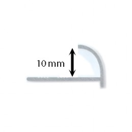 Profilo jolly in alluminio decorato 2,5 metri