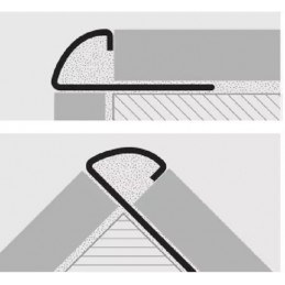 Profilo jolly tondo in acciaio 2,5 metri