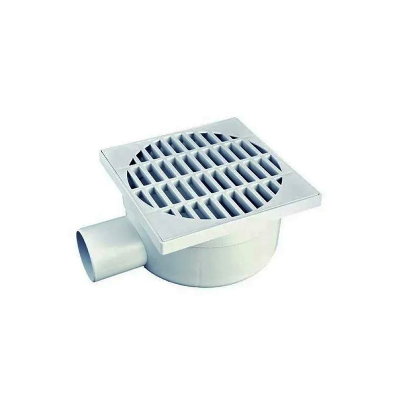 Chiusino sifonato in pp con scarico laterale