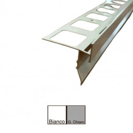 Gocciolatoio / Giunzione TOP in PVC 75mm per balconi e terrazze 2,6 metri