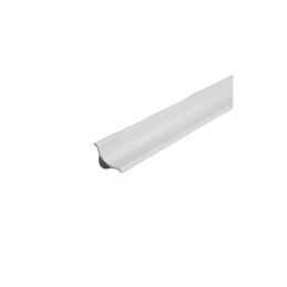 Profilo igienico rigido bianco 2,5 metri / angolare interno-esterno / tappo terminale