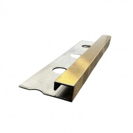 Profilo Quadro in Acciaio Oro / Oro Rosa - Barra da 2,7 metri