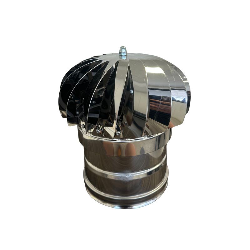 Cappello girevole inox base tonda bagno d'olio femmina