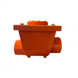 Valvola antiriflusso per edilizia in pvc