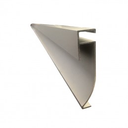 Battiscopa Led in Alluminio - Barra da 2,5 metri