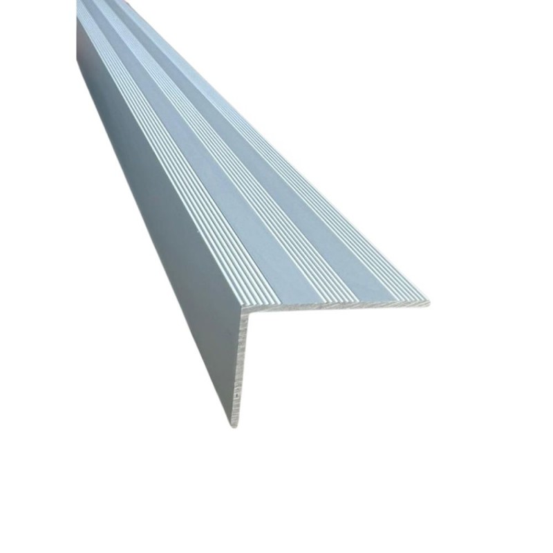 Profilo proteggi Gradino in Alluminio - Barra da 2,5 metri