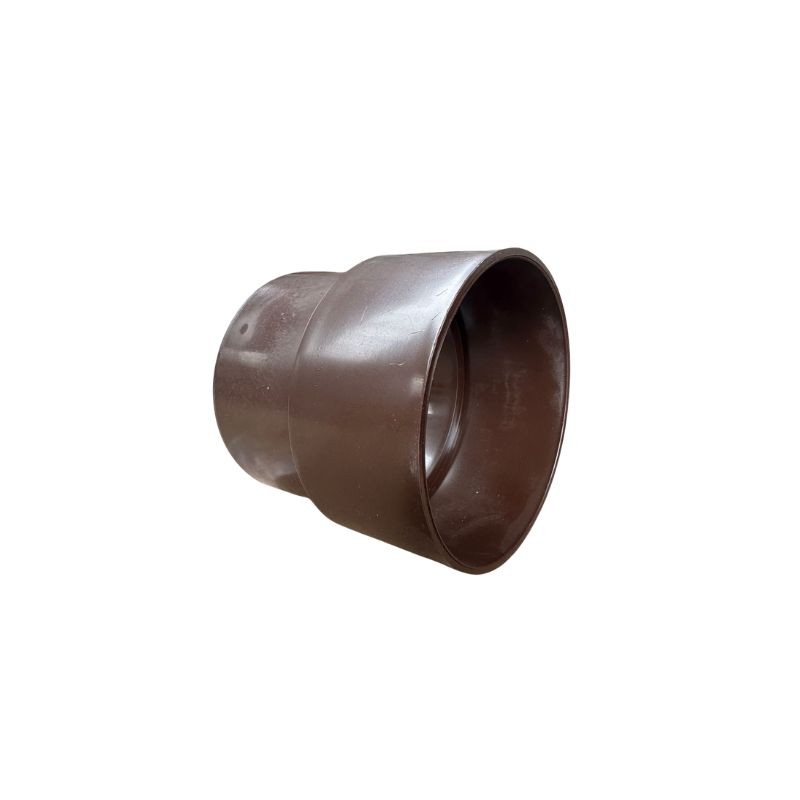 Manicotto per Tubo Pluviale "PLUVIA" in Polimglass marrone